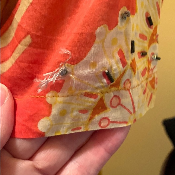 Abella Pink and Yellow Midi Dress - Picture 15 of 15